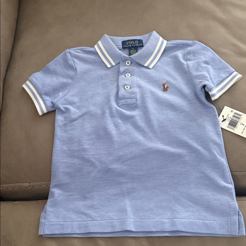 Polo by Ralph Lauren Kids Light Blue Polo Shirt